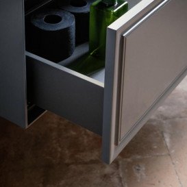 Тумба под раковину Laufen The New Classic 60 см МДФ/ДСП серый H4060320856271