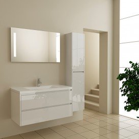 Тумба під раковину Marsan Alexis 800 МДФ білий Alexis800white