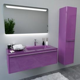 Тумба под раковину Marsan Brigitte 900 МДФ виолет Brigitte900violet