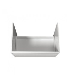 Тумба под раковину Мойдодыр Prime 70-А 69х44 см ДСП/МДФ белый глянец 00-00005738