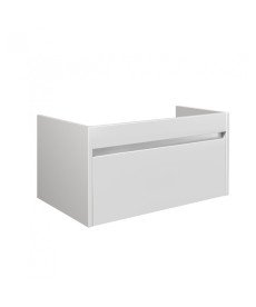 Тумба под раковину Мойдодыр Prime 70-А 69х44 см ДСП/МДФ белый глянец 00-00005738