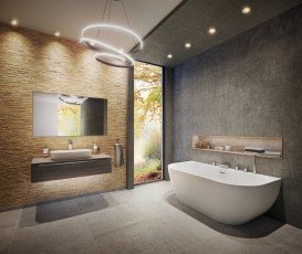 Тумба під раковину на стільницю Ravak Freedom SUD 260.01 1100 ДСП / МДФ горіх X000001084