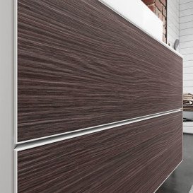 Тумба під раковину підвісна Hansgrohe Xevolos E 98х55,5 см матовий білий/темний дуб 54190730