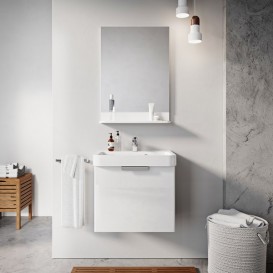 Тумба під раковину підвісна Ravak BeHappy SD 530 ДСП / МДФ білий X000001097