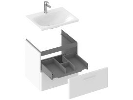 Тумба под раковину подвесная Ravak SD Balance II 600 МДФ белый X000001814