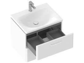 Тумба под раковину подвесная Ravak SD Balance II 600 МДФ белый X000001814