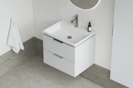 Тумба під раковину підвісна Ravak SD Comfort II 600 МДФ білий X000001818