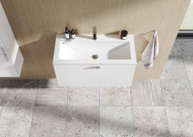 Тумба під раковину підвісна Ravak SD Clear II 1000 ДСП/МДФ білий X000001643