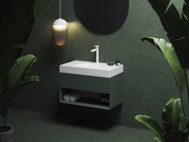 Тумба під раковину підвісна Ravak SD Lite 80 МДФ Grey Green X000001864