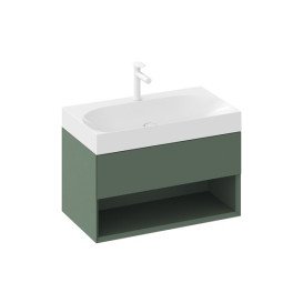 Тумба под раковину подвесная Ravak SD Lite 80 МДФ Grey Green X000001864