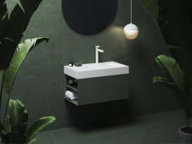 Тумба під раковину Ravak SD Lite 80 Л МДФ Grey Green X000001876