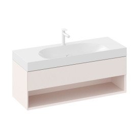 Тумба під раковину підвісна Ravak SD Lite 120 МДФ Alabaster Pink X000001872