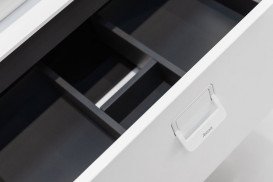 Тумба под раковину Ravak Comfort SD 800 подвесная MFPB/МДФ белый/белый X000001378