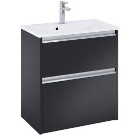 Тумба під раковину Roca Gap Pro 58,5x37,6 см ДСП чорний матовий A857908532
