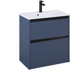 Тумба под раковину Roca Gap Pro 58,5x37,6 см ДСП синий матовый A857908538
