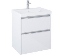 Тумба под раковину Roca Gap Pro 59,1х46 см ДСП белый глянцевый A857896806