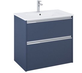 Тумба под раковину Roca Gap Pro 69,1х46 см ДСП синий матовый A857897538