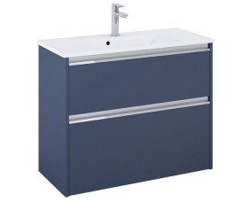 Тумба під раковину Roca Gap Pro 78,5x37,6 см ДСП синій матовий A857910538