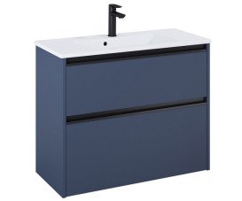 Тумба под раковину Roca Gap Pro 78,5x37,6 см ДСП синий матовый A857910538