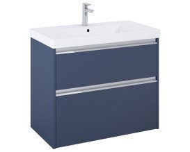 Тумба под раковину Roca Gap Pro 79,1х46 см ДСП синий матовый A857898538