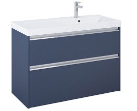 Тумба под раковину Roca Gap Pro 98,5х45,1 см правосторонняя ДСП синий матовый A857903538