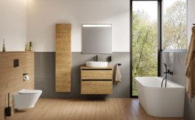 Тумба под раковину Roca Gap Pro 99,1х46 см ДСП светлый дуб A857901464