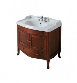 Тумба под раковину Simas Arcade 84х53 см напольная дерево орех ARMC90