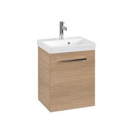 Тумба під раковину Villeroy&Boch Avento 43х38,4 см петлі праворуч ДСП в'яз друкарський A88701PN