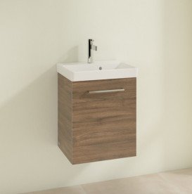 Тумба под раковину Villeroy & Boch Avento 43х38,4 см петли справа ДСП дуб аризона A88701VH