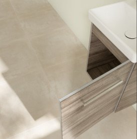 Тумба под раковину Villeroy & Boch Avento 43х38,4 см петли справа ДСП каменный дуб A88701RK