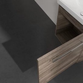 Тумба под раковину Villeroy & Boch Avento 53х38,4 см петли справа ДСП каменный дуб A88801RK