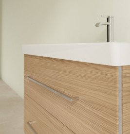 Тумба под раковину Villeroy & Boch Avento 78х48,4 см ДСП северный дуб A89100VJ