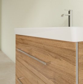 Тумба под раковину Villeroy & Boch Avento 78х48,4 см ДСП дуб канзас A89100RH