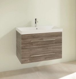 Тумба під раковину Villeroy & Boch Avento 78х48,4 см ДСП кам'яний дуб A89100RK