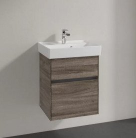 Тумба під раковину Villeroy & Boch Collaro 46х37, 4 см ДСП кам'яний дуб C00600RK
