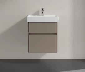 Тумба под раковину Villeroy & Boch Collaro 51х41,4 см ДСП трюфель серый C00700VG