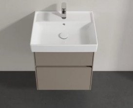 Тумба под раковину Villeroy & Boch Collaro 51х41,4 см ДСП трюфель серый C00700VG