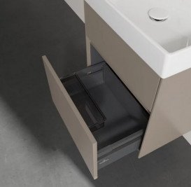 Тумба под раковину Villeroy & Boch Collaro 51х41,4 см ДСП трюфель серый C00700VG