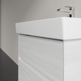 Тумба под раковину Villeroy & Boch Collaro 55,4х44,4 см ДСП белое дерево C00800E8