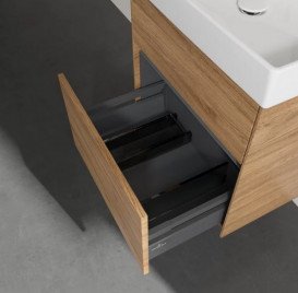 Тумба под раковину Villeroy & Boch Collaro 55,4х44,4 см ДСП дуб канзас C00800RH