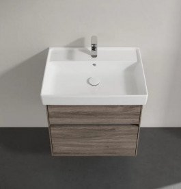 Тумба під раковину Villeroy & Boch Collaro 60,4х44,4 см ДСП кам'яний дуб C00900RK