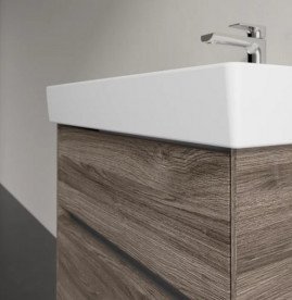 Тумба під раковину Villeroy & Boch Collaro 60,4х44,4 см ДСП кам'яний дуб C00900RK