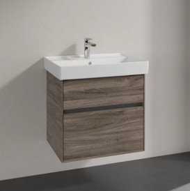 Тумба під раковину Villeroy & Boch Collaro 60,4х44,4 см ДСП кам'яний дуб C00900RK