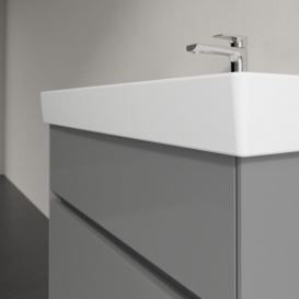 Тумба під раковину Villeroy & Boch Collaro 75,4х44, 4 см МДФ глянсовий сірий C01000FP