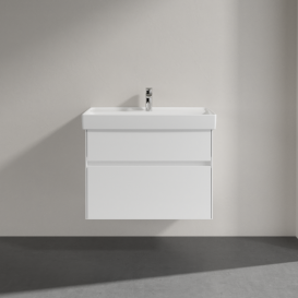 Тумба під раковину Villeroy & Boch Collaro 75,4 х44, 4 см ДСП матовий білий C01000MS