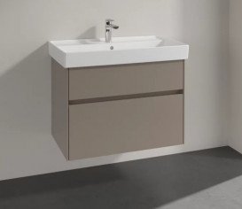 Тумба под раковину Villeroy & Boch Collaro 75,4х44,4 см ДСП трюфель серый C01000VG