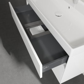 Тумба під раковину Villeroy & Boch Collaro 95,4 х44, 4 см МДФ глянсовий білий C01100DH