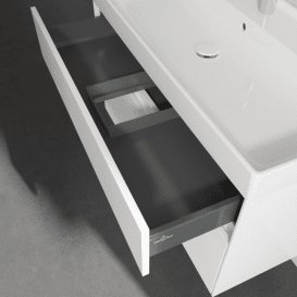 Тумба під раковину Villeroy & Boch Collaro 95,4 х44, 4 см ДСП білий матовий C01100MS