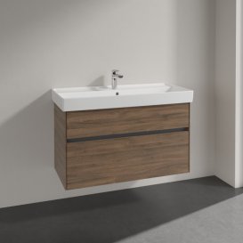 Тумба під раковину Villeroy & Boch Collaro 95,4х44,4 см ДСП дуб аризона C01100VH