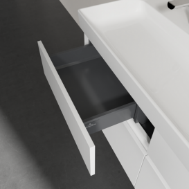 Тумба під раковину Villeroy & Boch Collaro 115,4 х44, 4 см ДСП білий матовий C01200MS